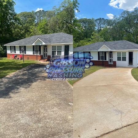 Driveway washing in auburn how to remove oil spots rust and tire marks safely